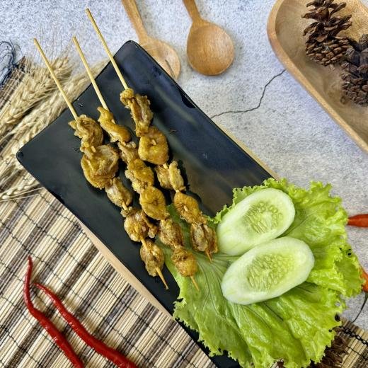 Sate Kulit Goreng