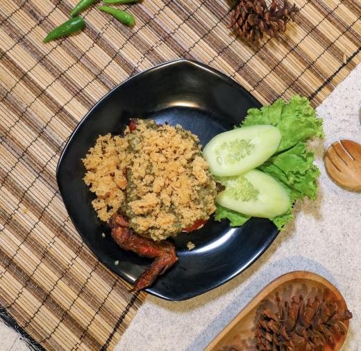 Ayam Penyet Krms cabe ijo